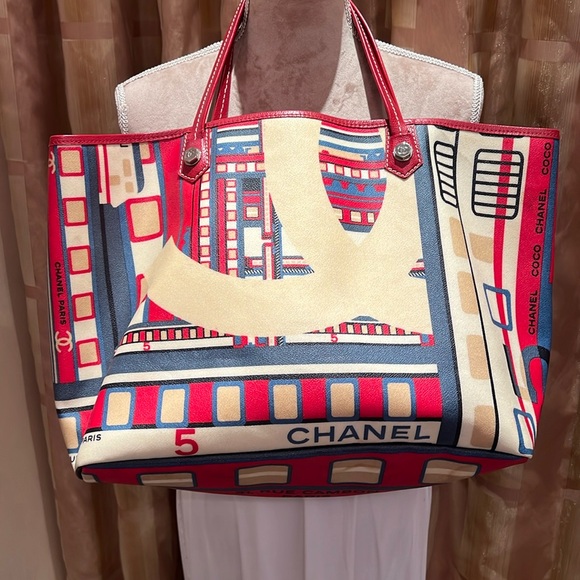 Chanel tote 2006-2008 collection Train to Boston - Picture 1 of 10